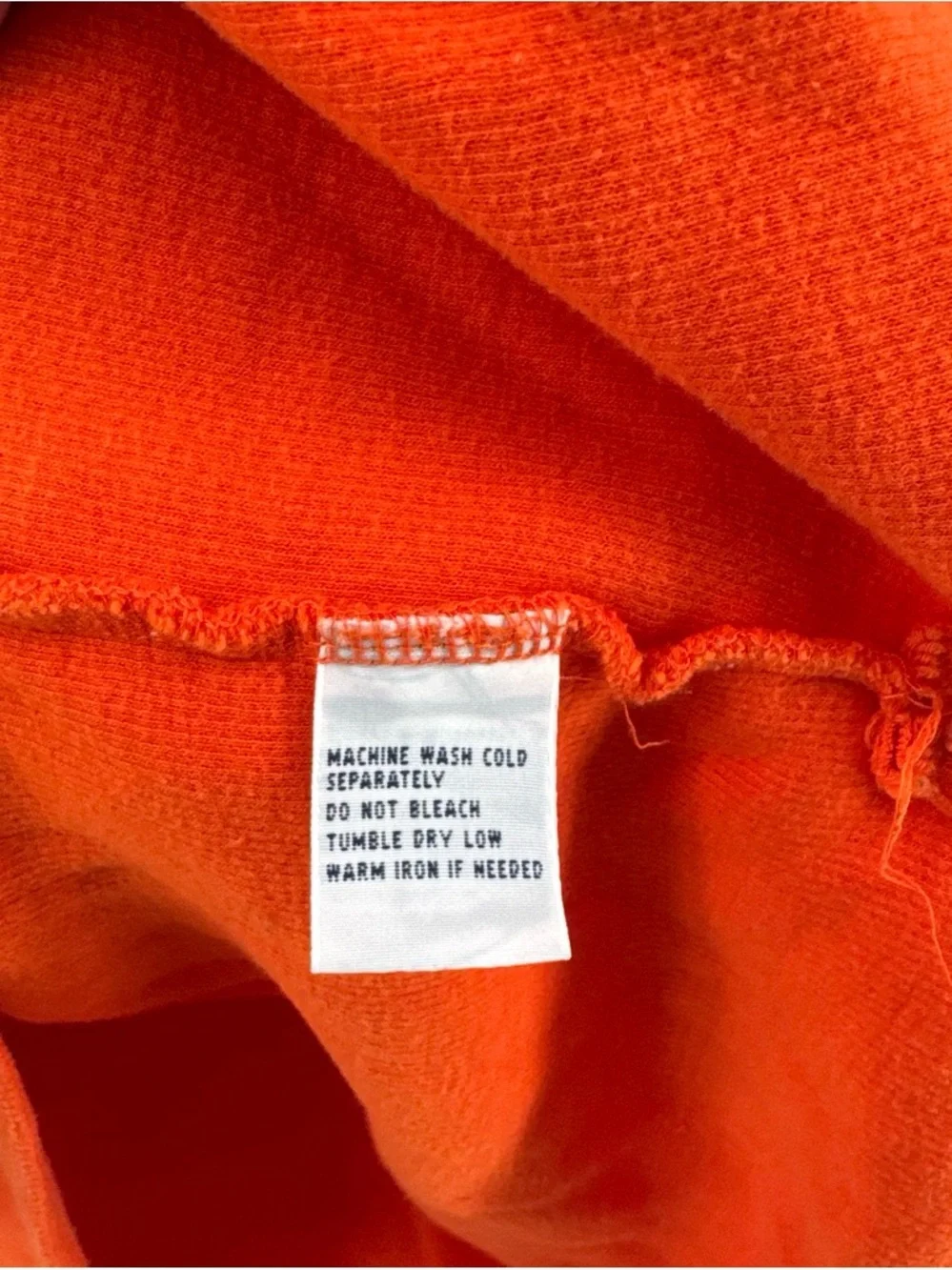 Ralph Lauren Bright Orange Zip-Neck Pullover